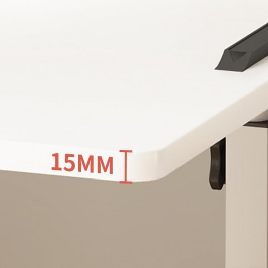 Baytbox Height Adjustable Laptop Table 80x40 CM (White)