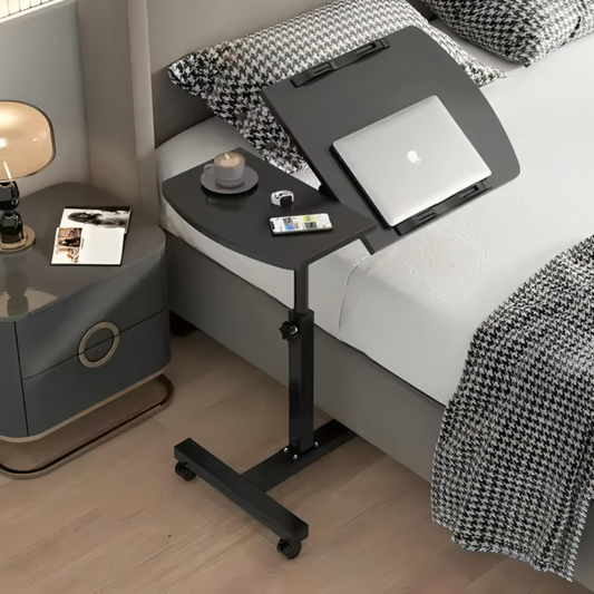 Height Adjustable Tilt Laptop Table 60 * 40 (Black)