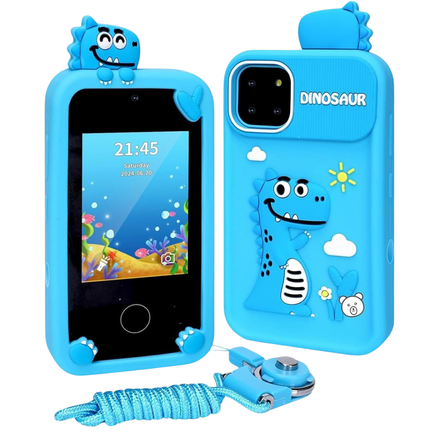 Maanys Kids Smart Phone with Dual Camera