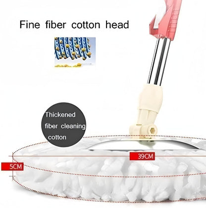 (Off White) Spin Mop and Bucket