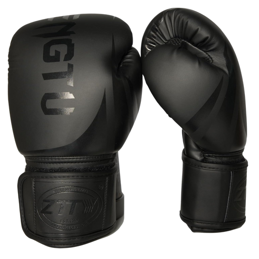 Boxing Gloves for Men & Women | Durable PU Leather with Ventilated Palm