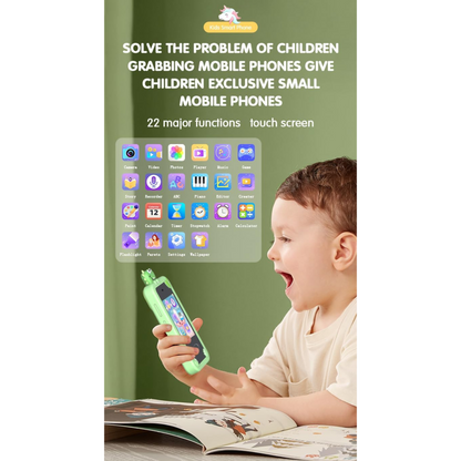 Maanys Kids Smart Phone with Dual Camera