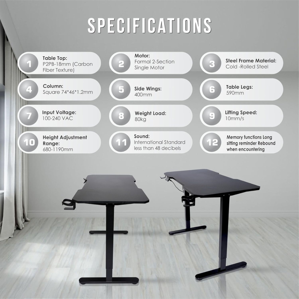 Electric Height Adjustable Desk