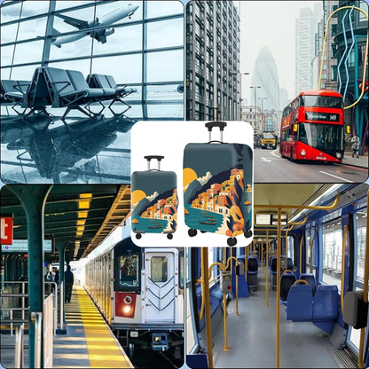 Luggage Cover Protector, Spandex Suitcase Cover (Clasic)