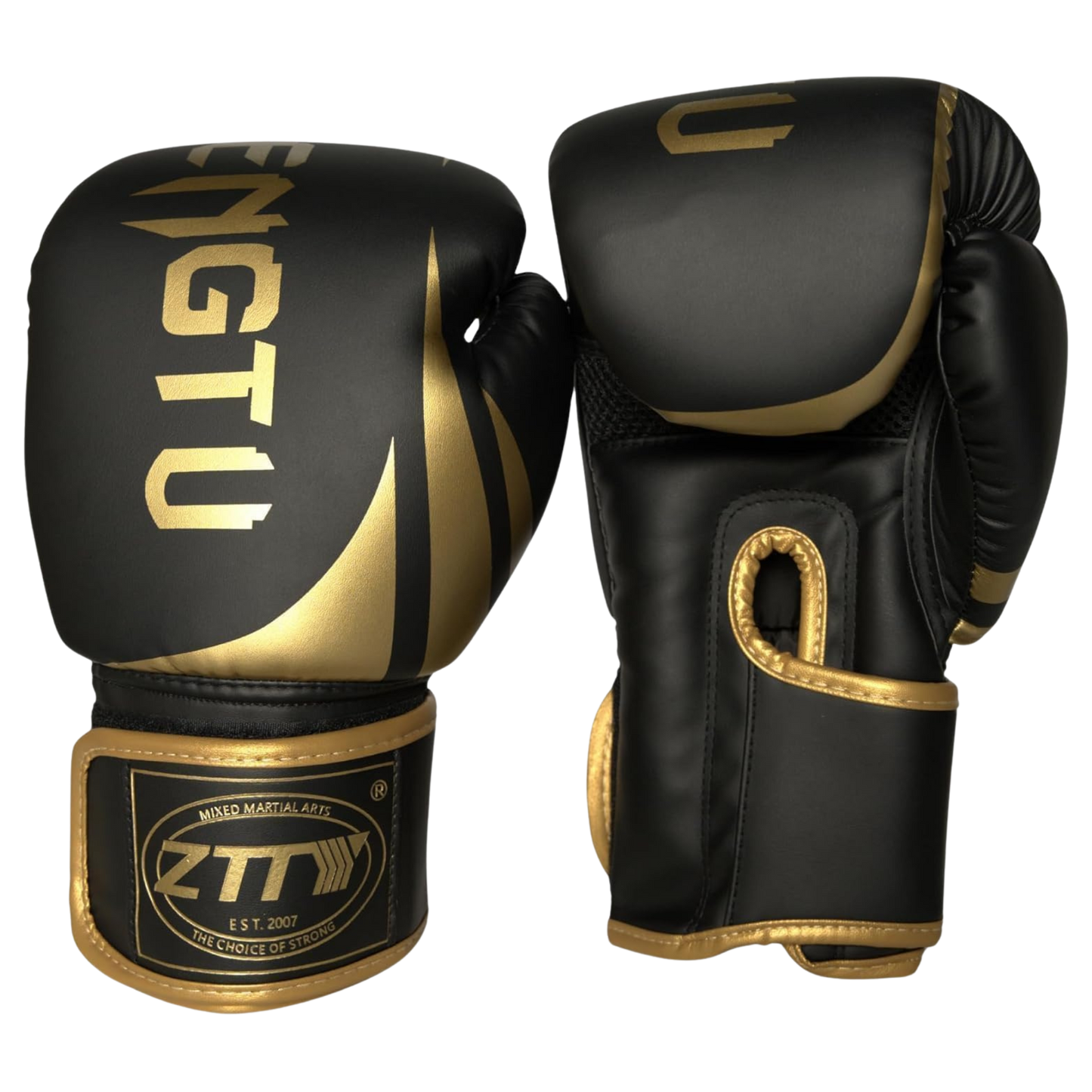Boxing Gloves for Men & Women | Durable PU Leather with Ventilated Palm