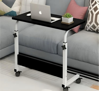 Baytbox Laptop Table 80x40 CM, Height Adjustable (Black)