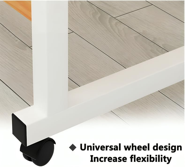 Baytbox Laptop Table 80x40 CM, Height Adjustable (Black)