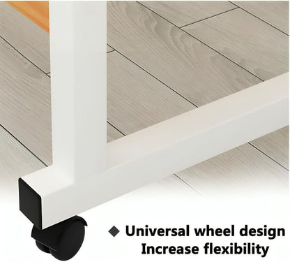 Baytbox Laptop Table 80x40 CM, Height Adjustable (Black)