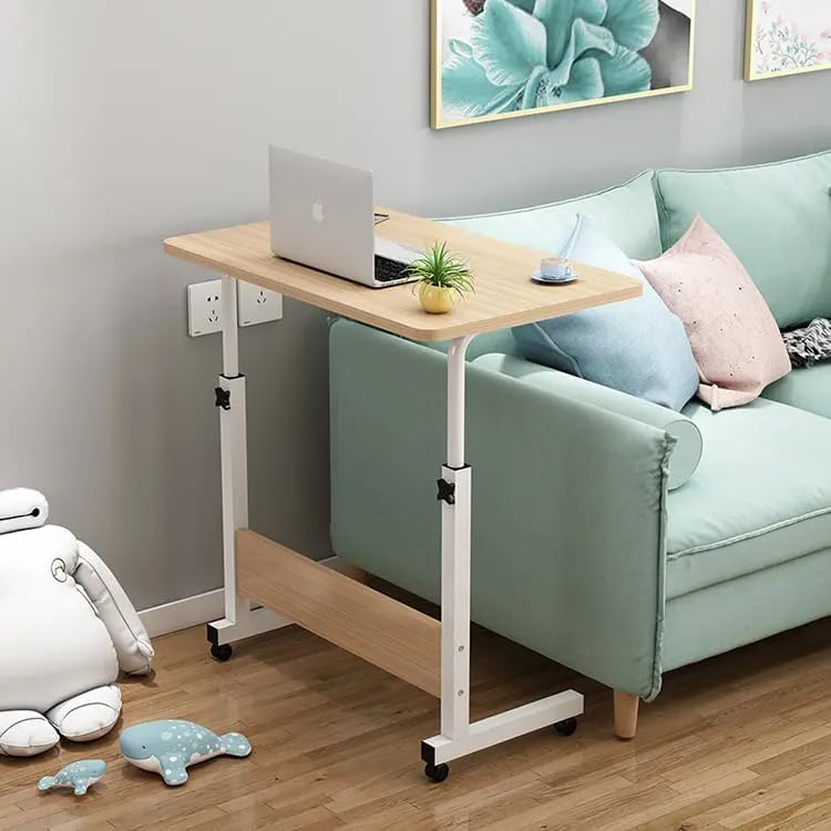 Laptop Table 80x40 CM, Height Adjustable up to 85CM