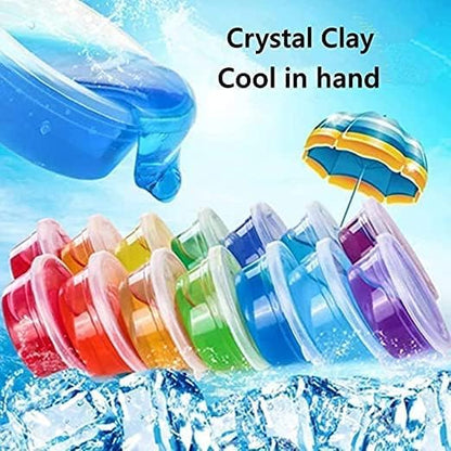 108 Pcs Crystal Slime Kit Box