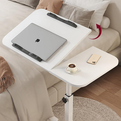 Height Adjustable Tilt Laptop Table  60 * 40 (White)