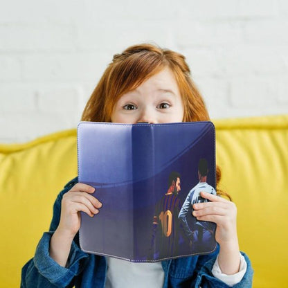 Football Card Holder Premium PU Leather Binder