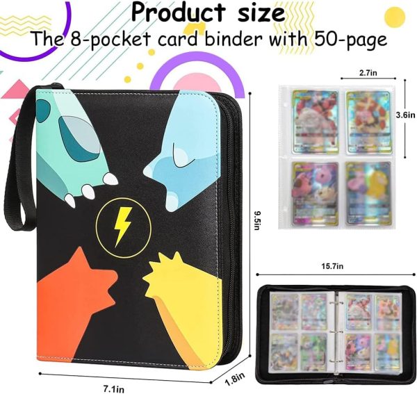 Binder Card Holder for Trading Card Games Collection
