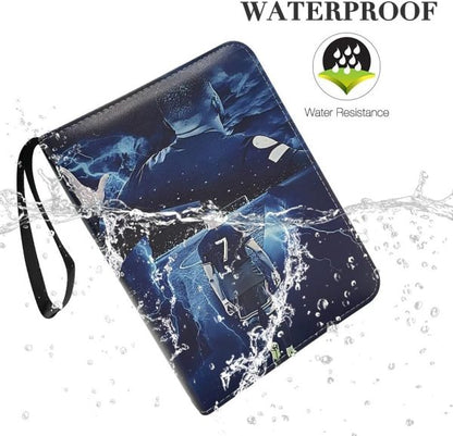 Football Card Holder Premium PU Leather Binder