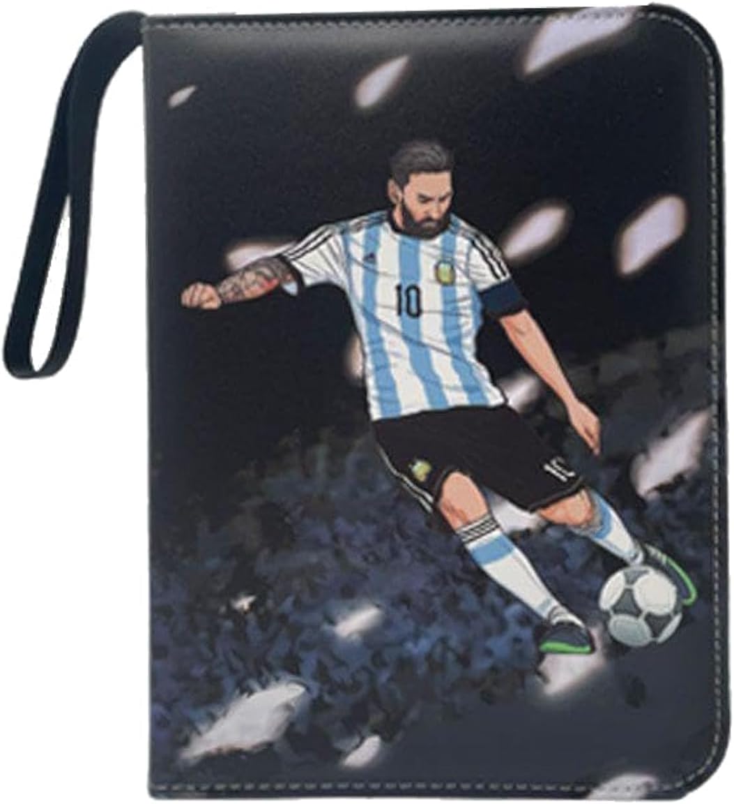 Football Card Holder Premium PU Leather Binder