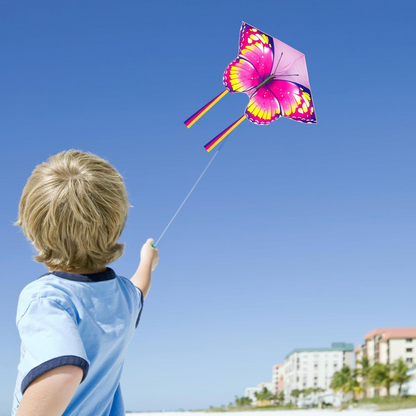Butterfly Kite for Kids, 160x85cm Large Flying Toy