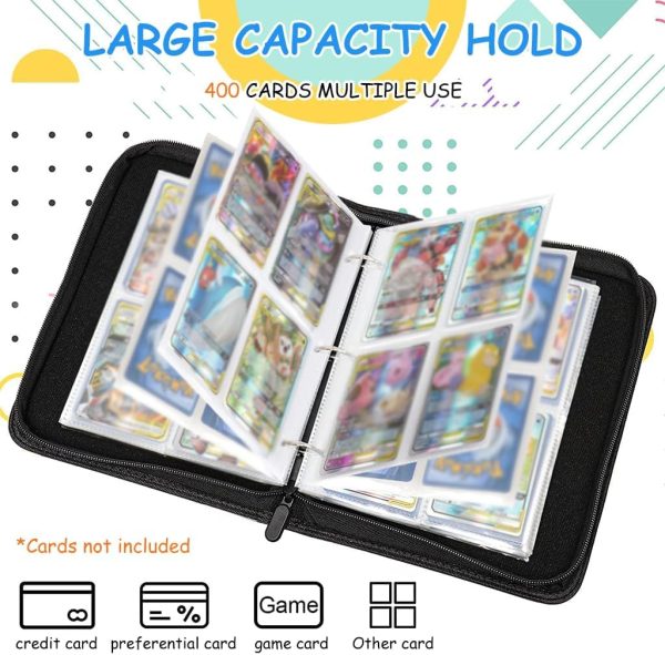 Binder Card Holder for Trading Card Games Collection