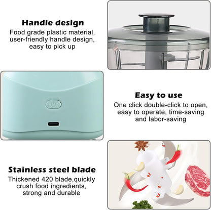 Chopper Ideal for Vegetables, Fruits, Onions, Meat, 350 ml