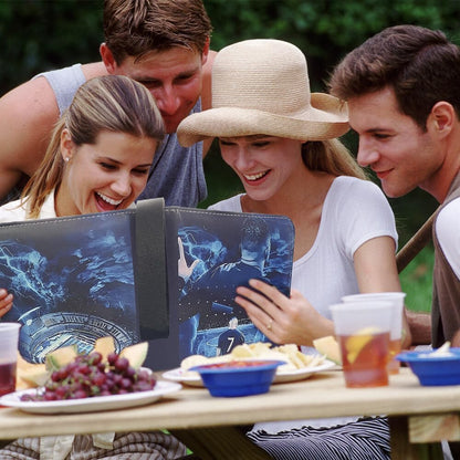 Football Card Holder Premium PU Leather Binder