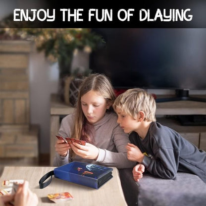 Football Card Holder Premium PU Leather Binder