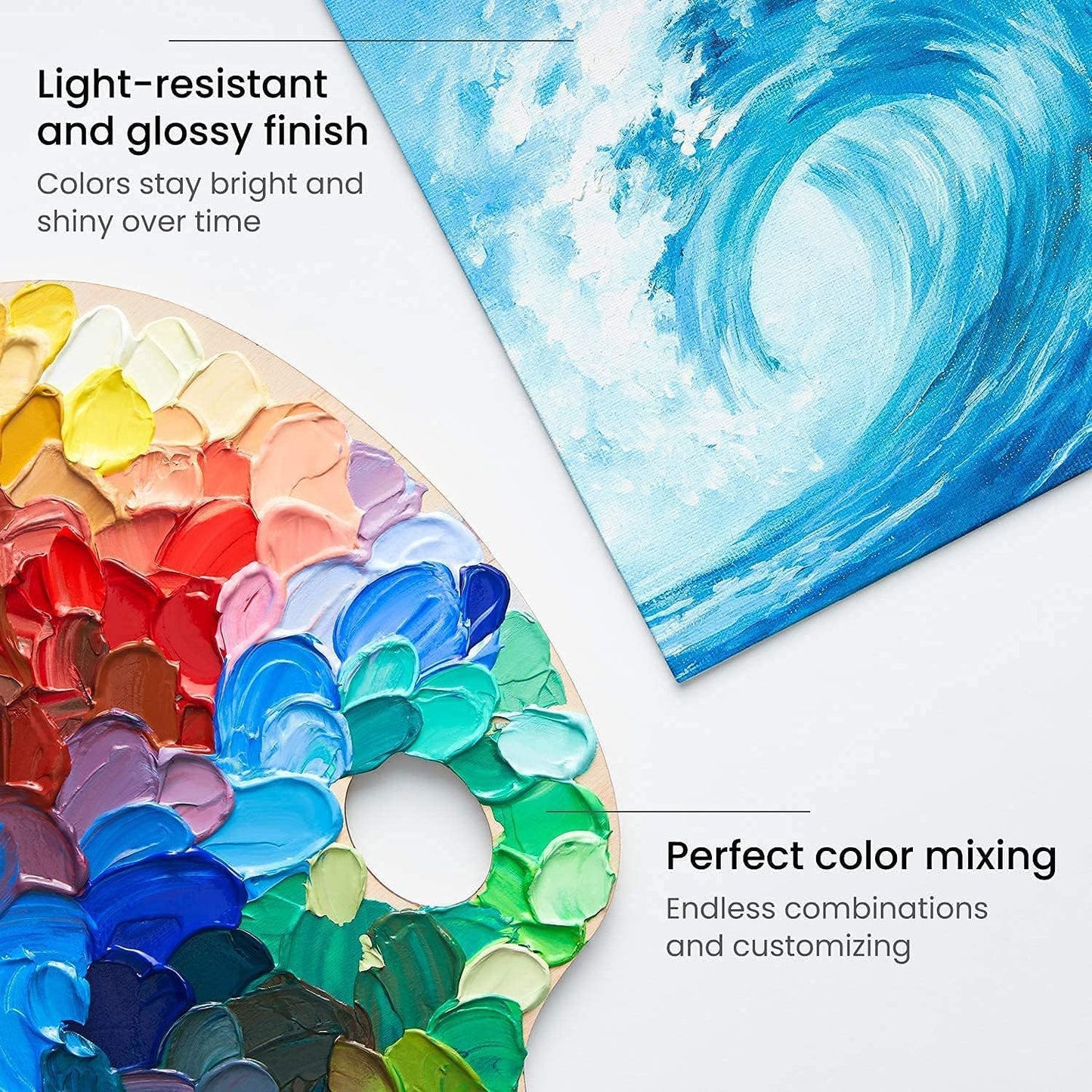 Maanys Acrylic Paint set 24 Pcs