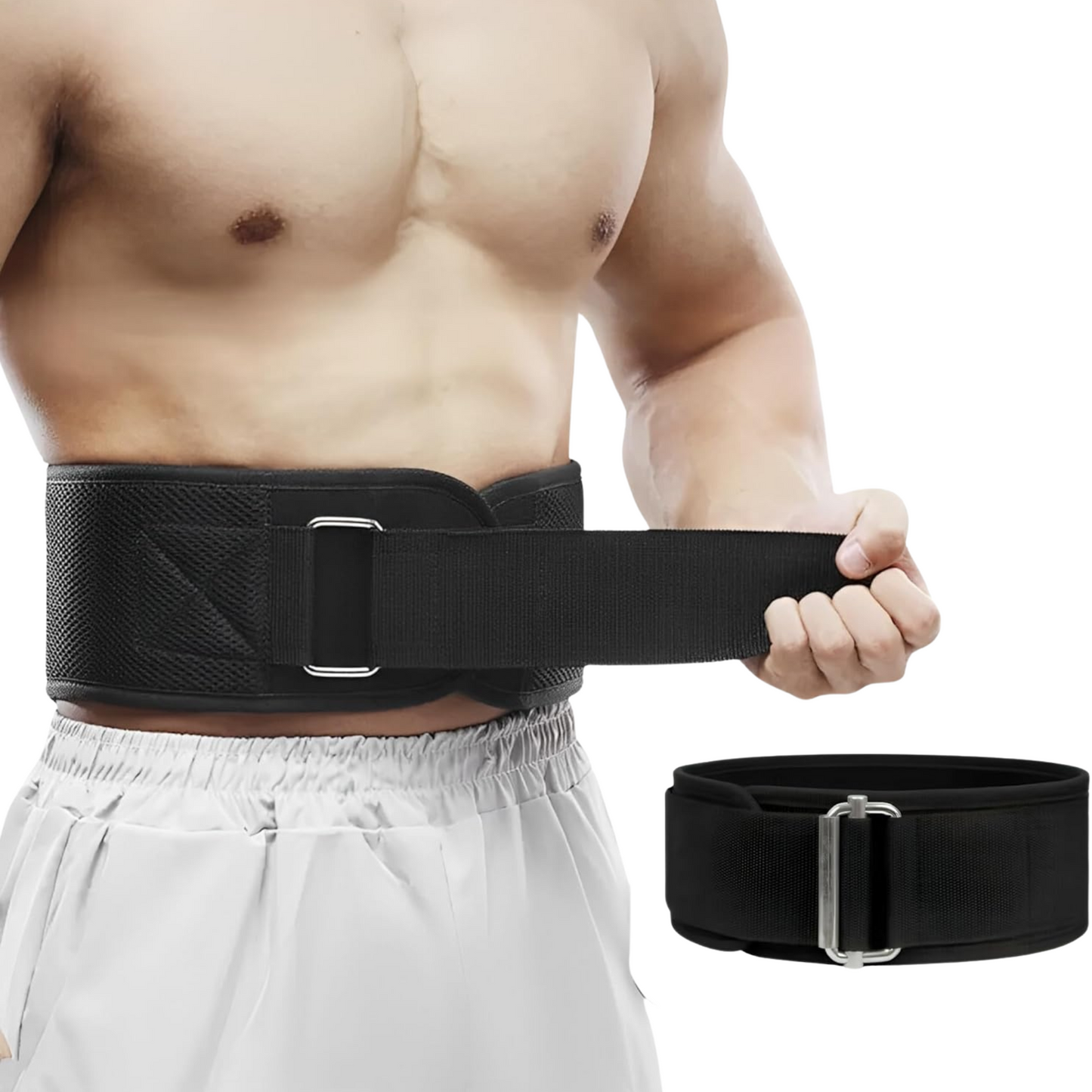 Adjustable Weight Lifting Belt  for Strength Training, Dead-lifts