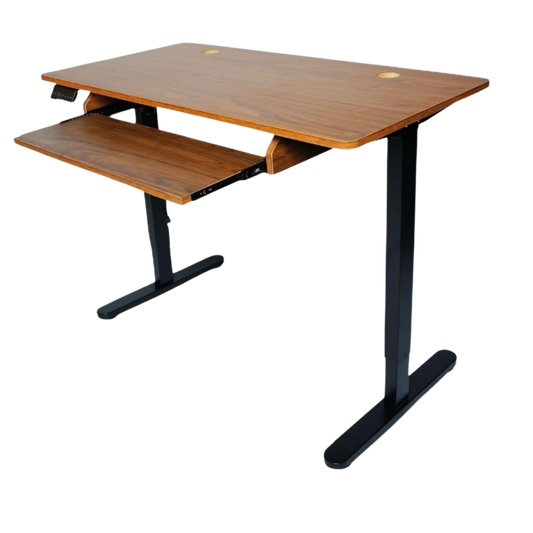 BaytBox Electric Height Adjustable Desk (Brown)