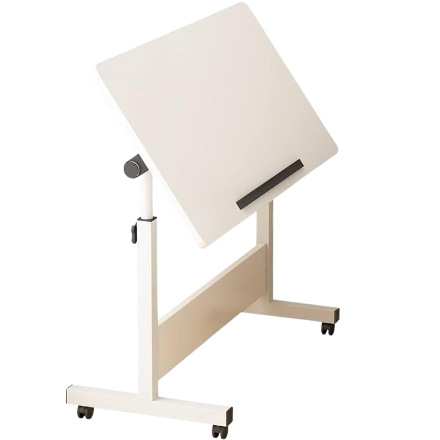 Baytbox Height Adjustable Laptop Table  80x40 CM (White)