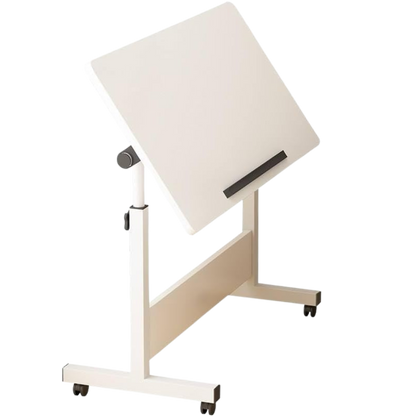 Baytbox Height Adjustable Laptop Table  80x40 CM (White)