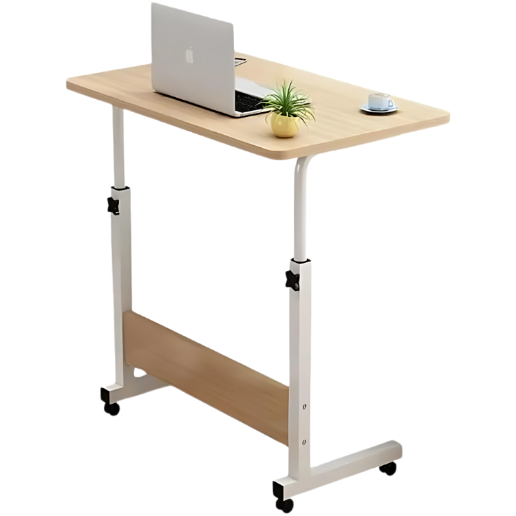 Laptop Table 80x40 CM, Height Adjustable up to 85CM