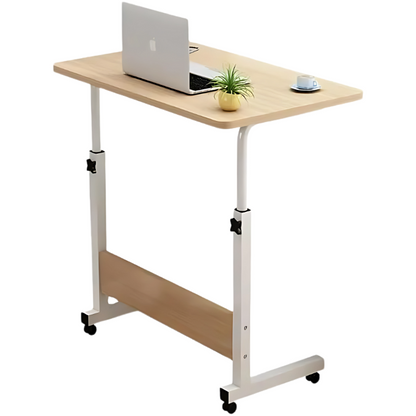 Laptop Table 80x40 CM, Height Adjustable up to 85CM