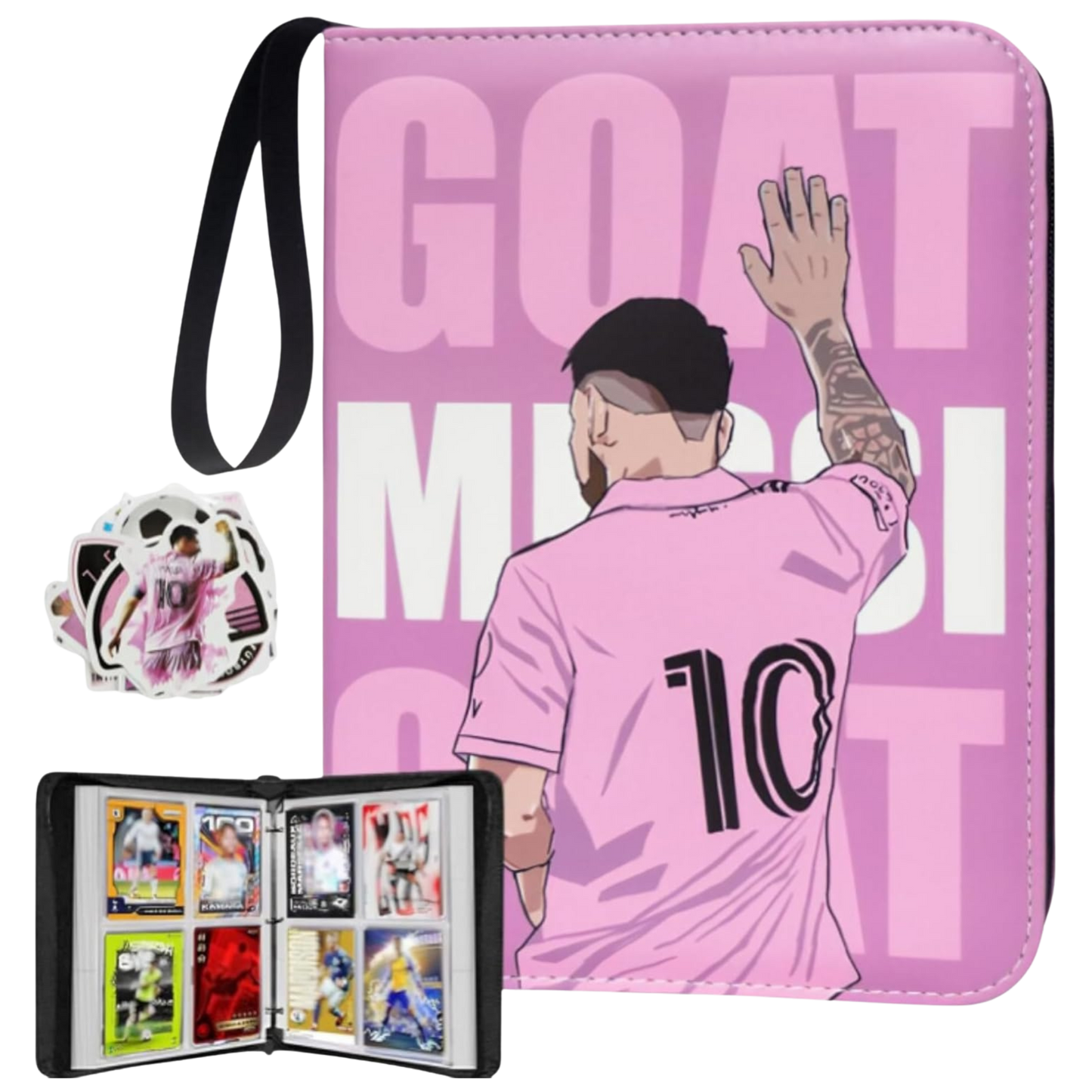 Messi Binder Card Holder for Trading Card Games Collection