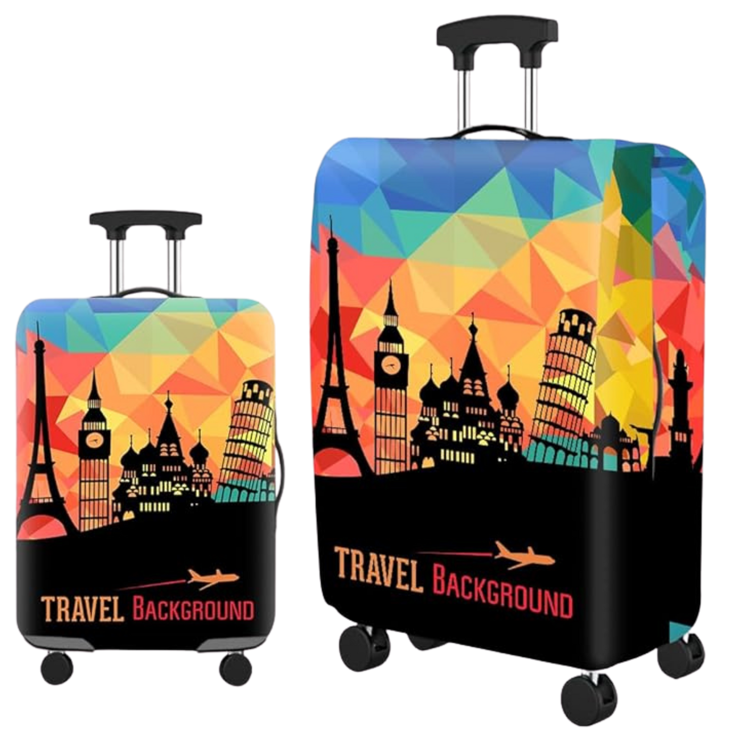 Luggage Cover Protector, Spandex Suitcase Cover (Traveller)