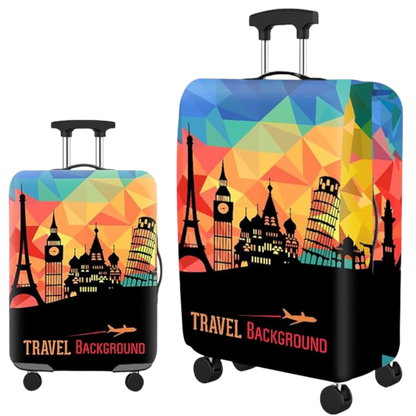 Luggage Cover Protector, Spandex Suitcase Cover (Traveller)