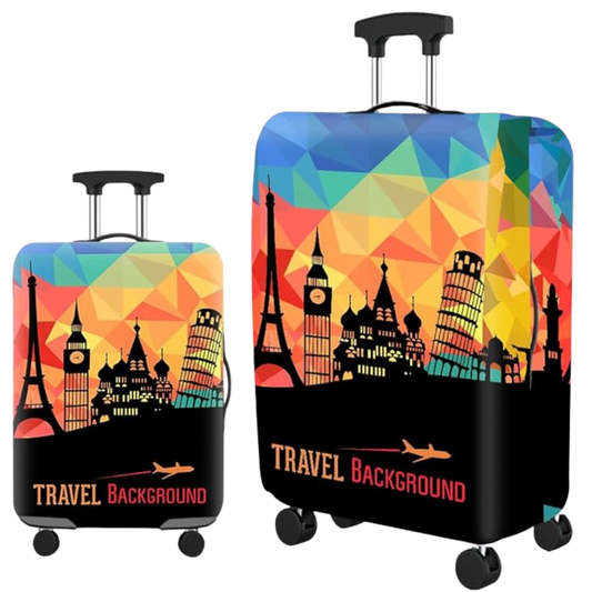 Luggage Cover Protector, Spandex Suitcase Cover (Traveller)