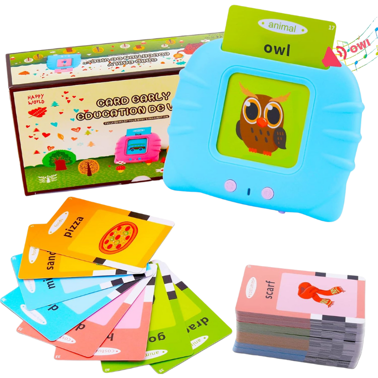 Talking Flash Cards Learning Toys for Toddlers 1-6 Year Old