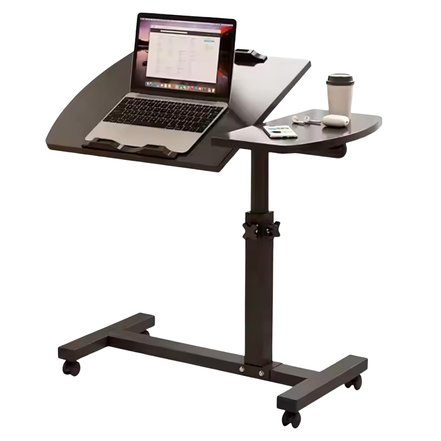 Height Adjustable Tilt Laptop Table  60 * 40 (Black)