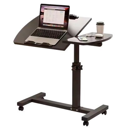 Height Adjustable Tilt Laptop Table  60 * 40 (Black)
