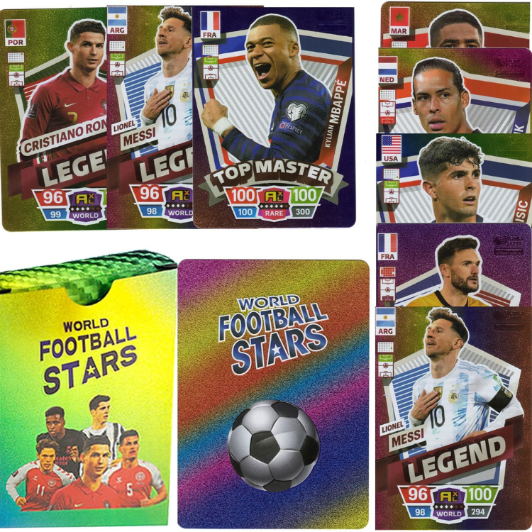 Football Star Cards Deck Box Pack of 55