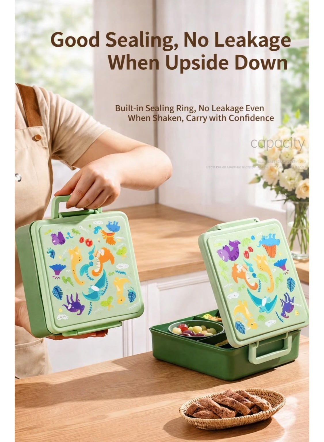 Maanys Leak-Proof Bento Lunch Box