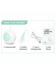 Smart Interactive Cat Toy Ball