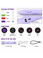 Interactive Cat Wand Toy with Feather and Bell