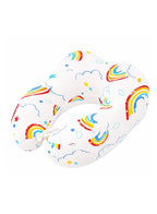 Maanys Kids Memory Foam Travel Pillow Rainbow