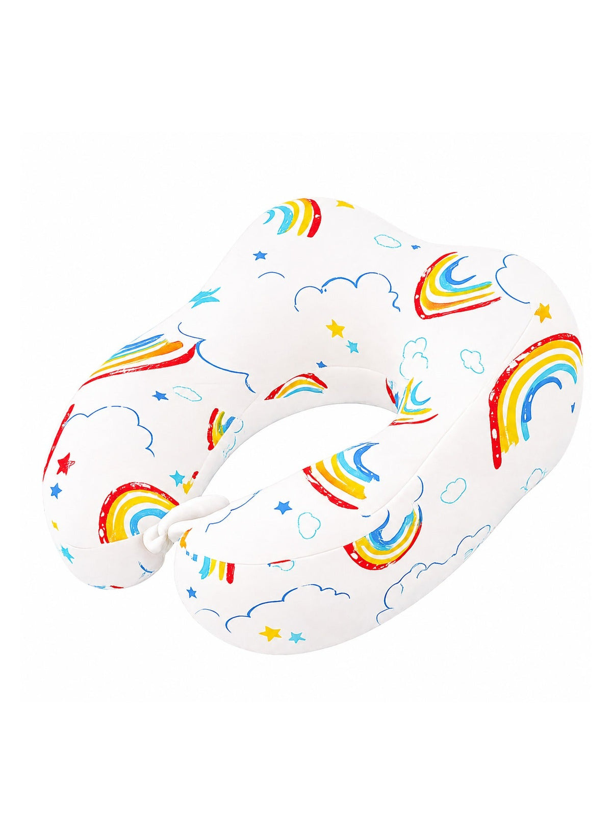 Maanys Kids Memory Foam Travel Pillow – Rainbow