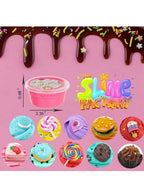 Maanys 108 Piece Crystal Slime Kit