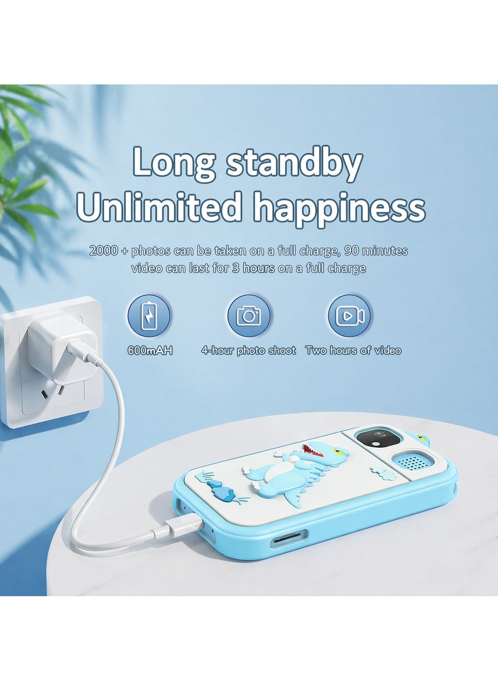 Maanys blue kids smart phone toy