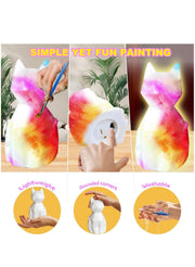 Maanys cat lamp painting kit