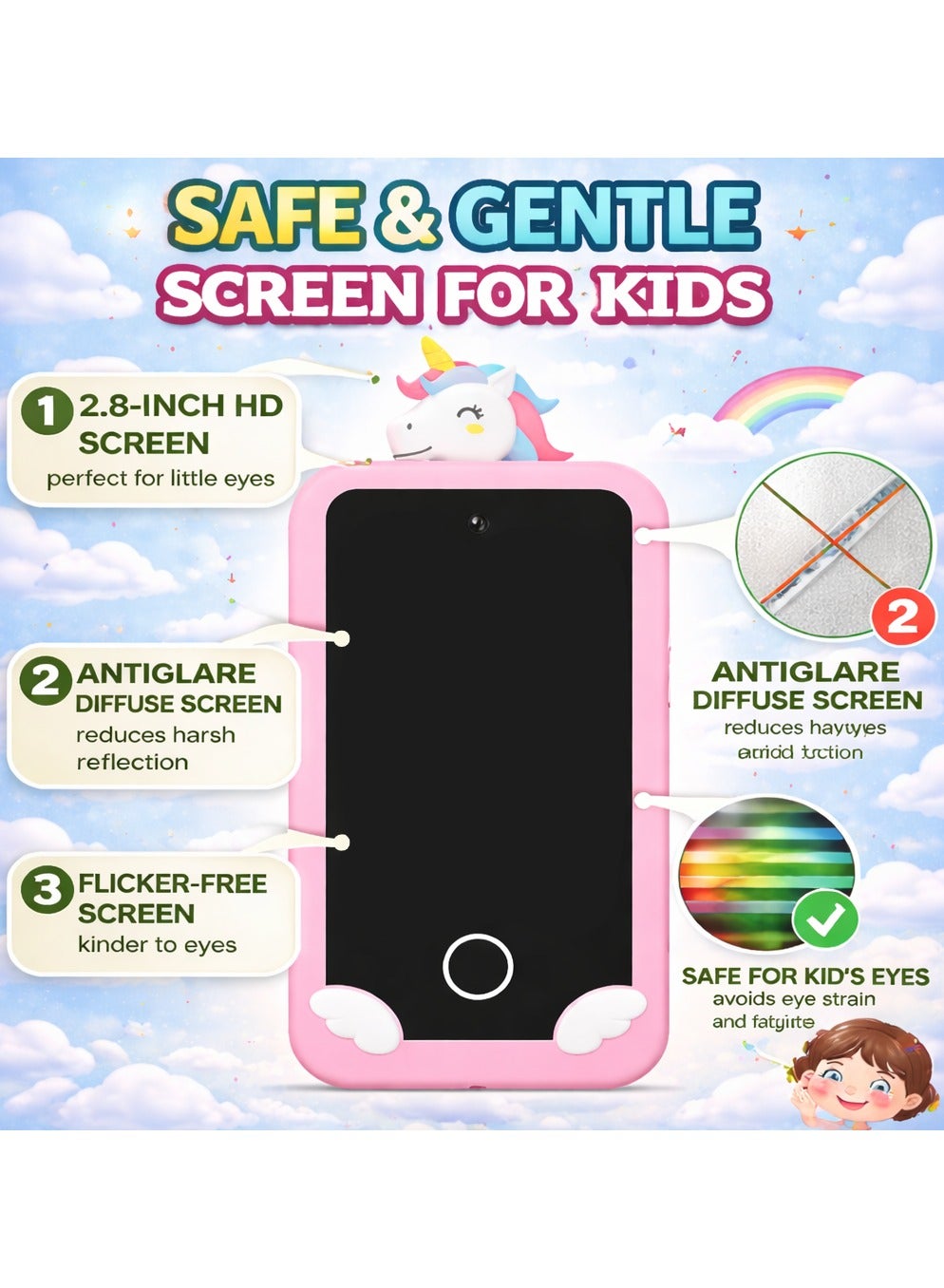 Maanys kids smart phone learning games