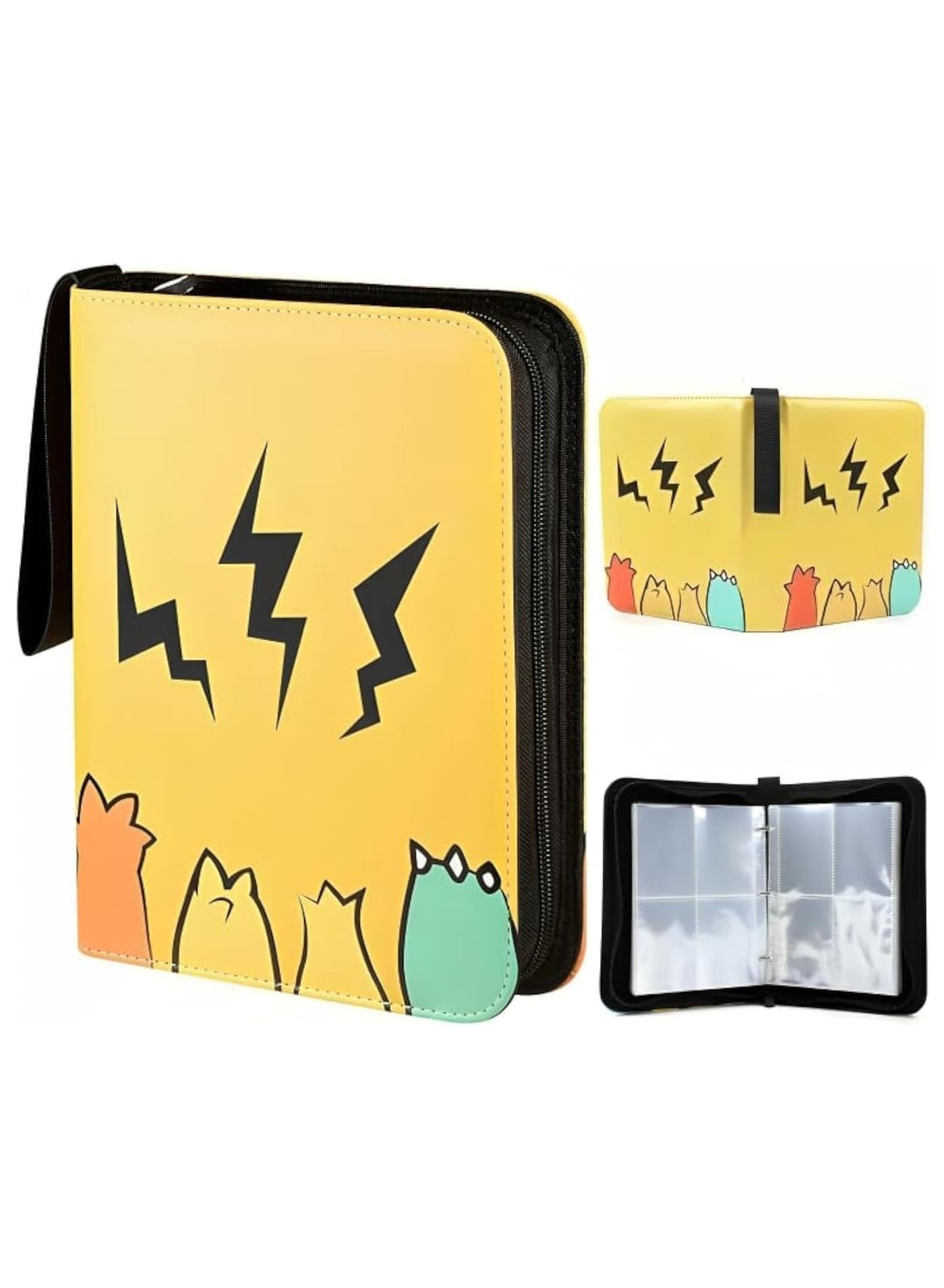 Maanys PK Yellow trading card binder