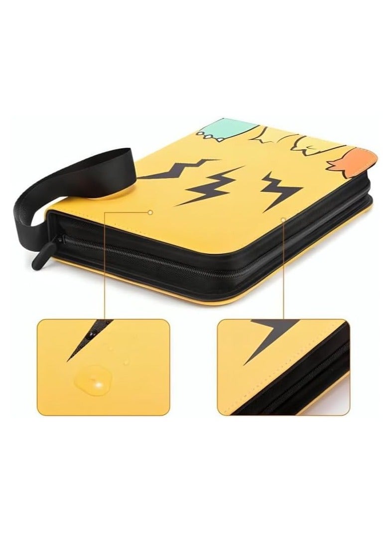 Maanys PK Yellow trading card binder product view